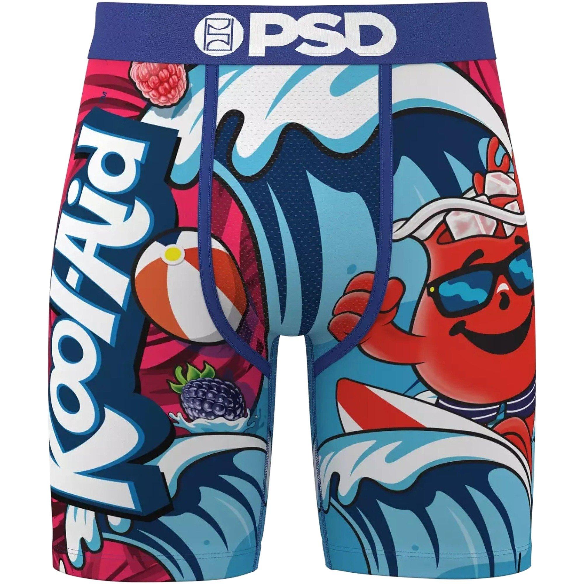 PSD Men's Kool-Aid Surf Underwear - RED/BLUE